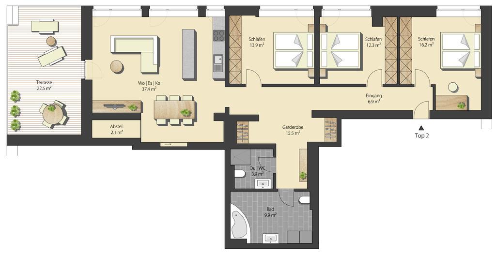 Chalet Zamang Schruns Kültér fotó